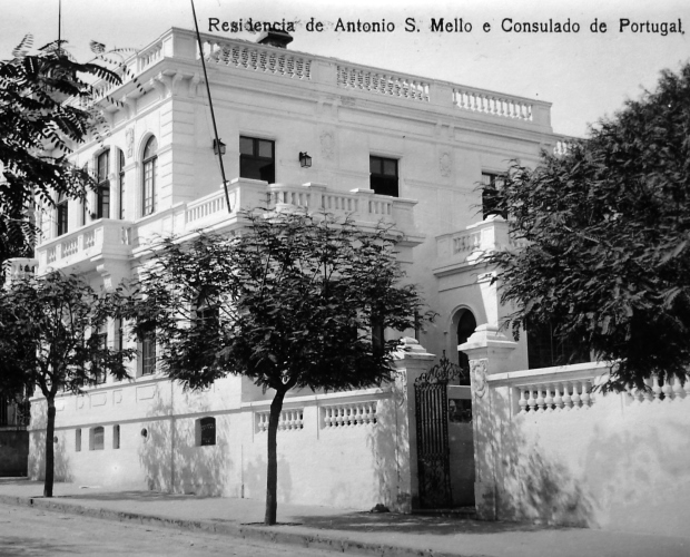 Palacete Antônio de Souza Mello Crédito: Acervo da Família